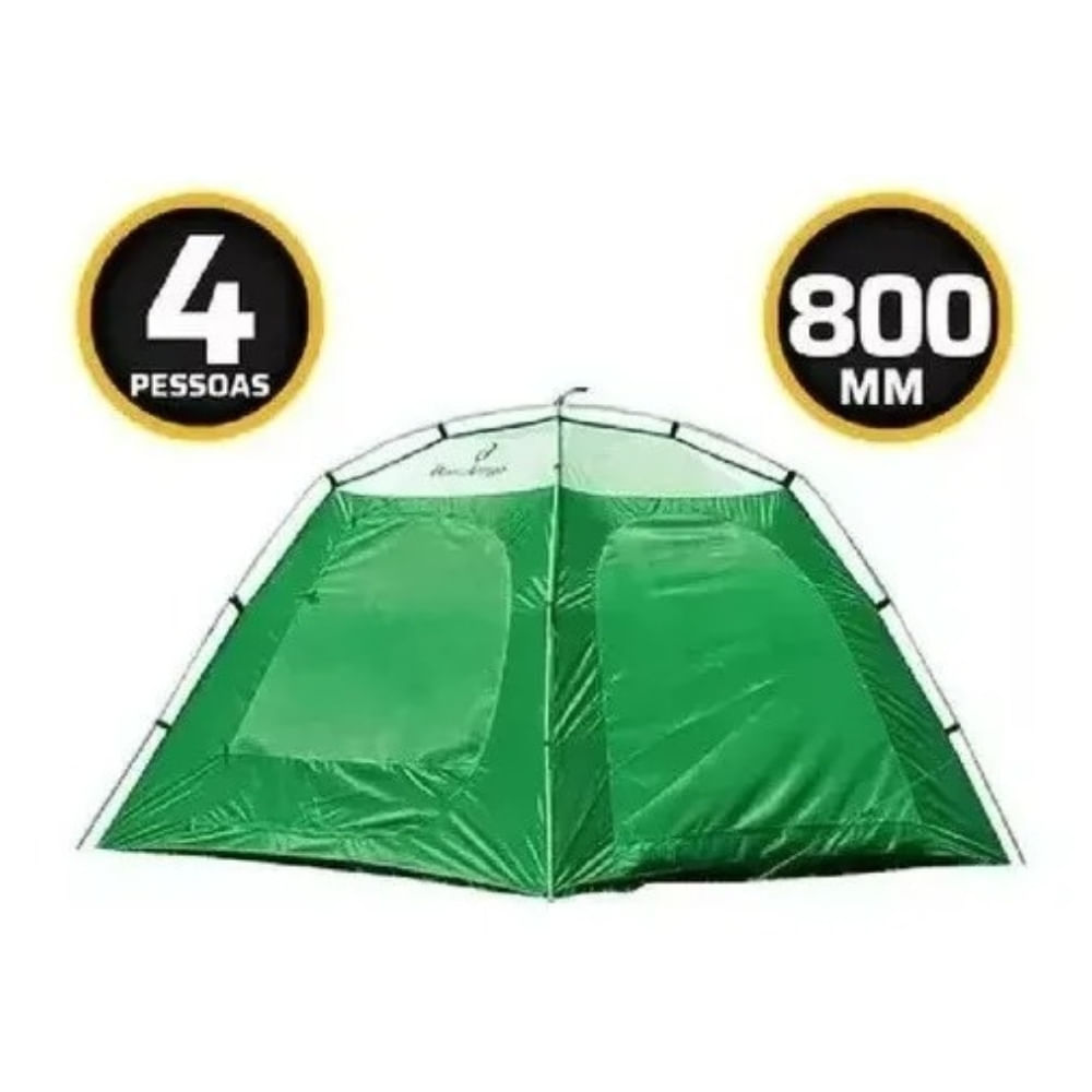 Barraca Sunny Days Azteq 4 Pessoas Impermeável Verde - Imagem 3