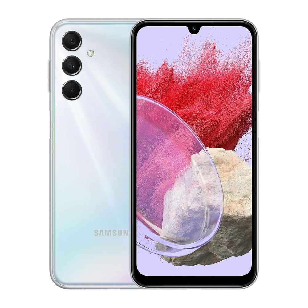 Smartphone Samsung Galaxy M34 5G 128GB 6GB de RAM Prata - Imagem 2
