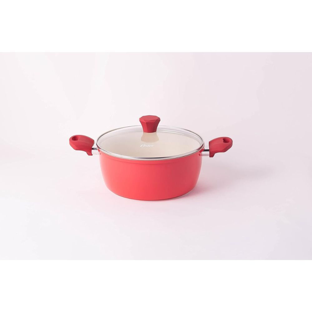 Outlet - Jogo de Panela Oster Top Gourmet com 5 Peças Vermelho - Imagem 9