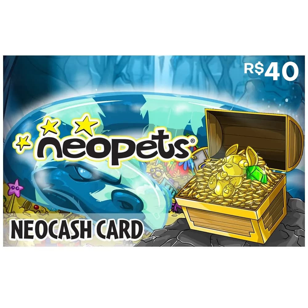 Gift Card Digital Neopets Sophie R$40,00