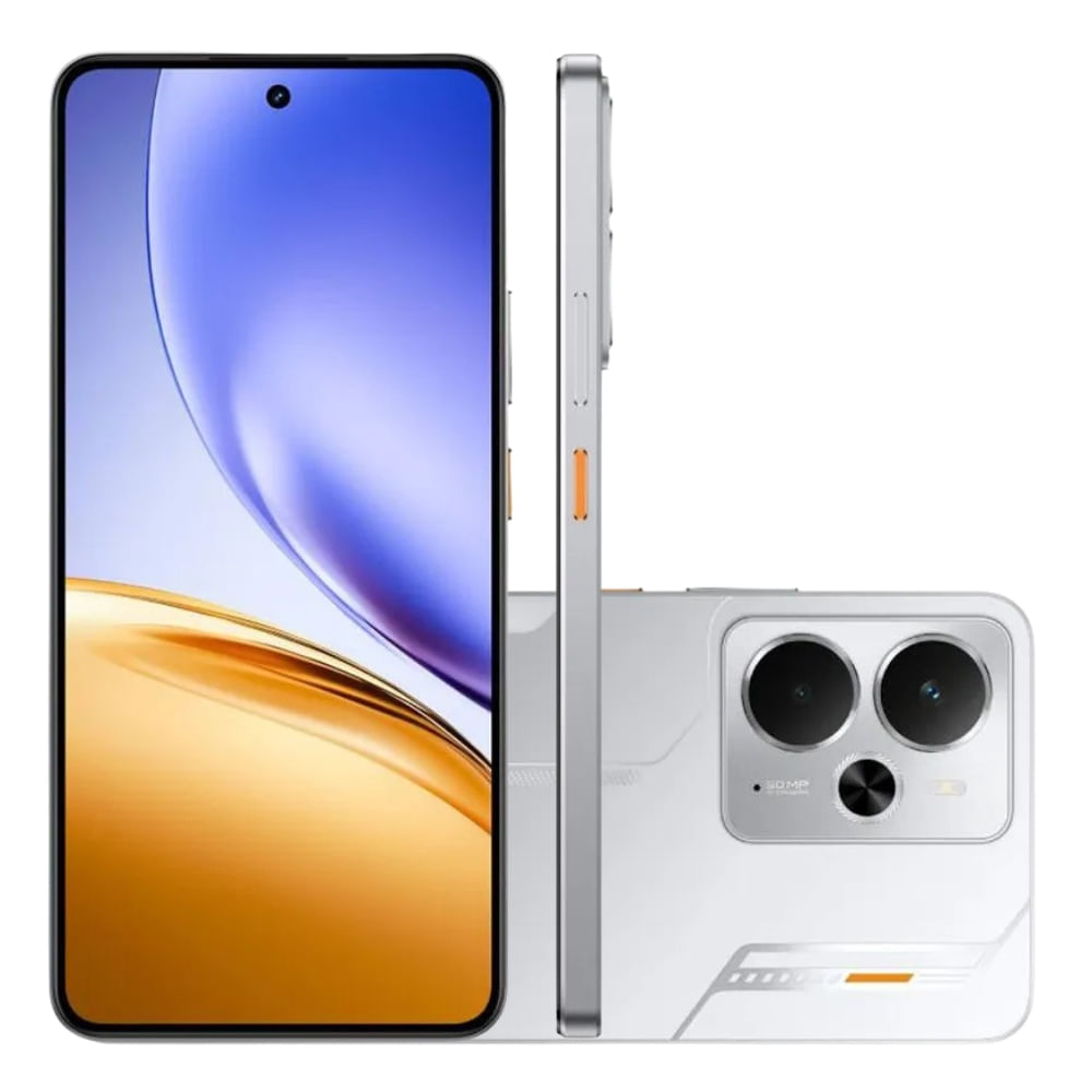 Smartphone Realme 14 5G 256GB 8GB de RAM Prata