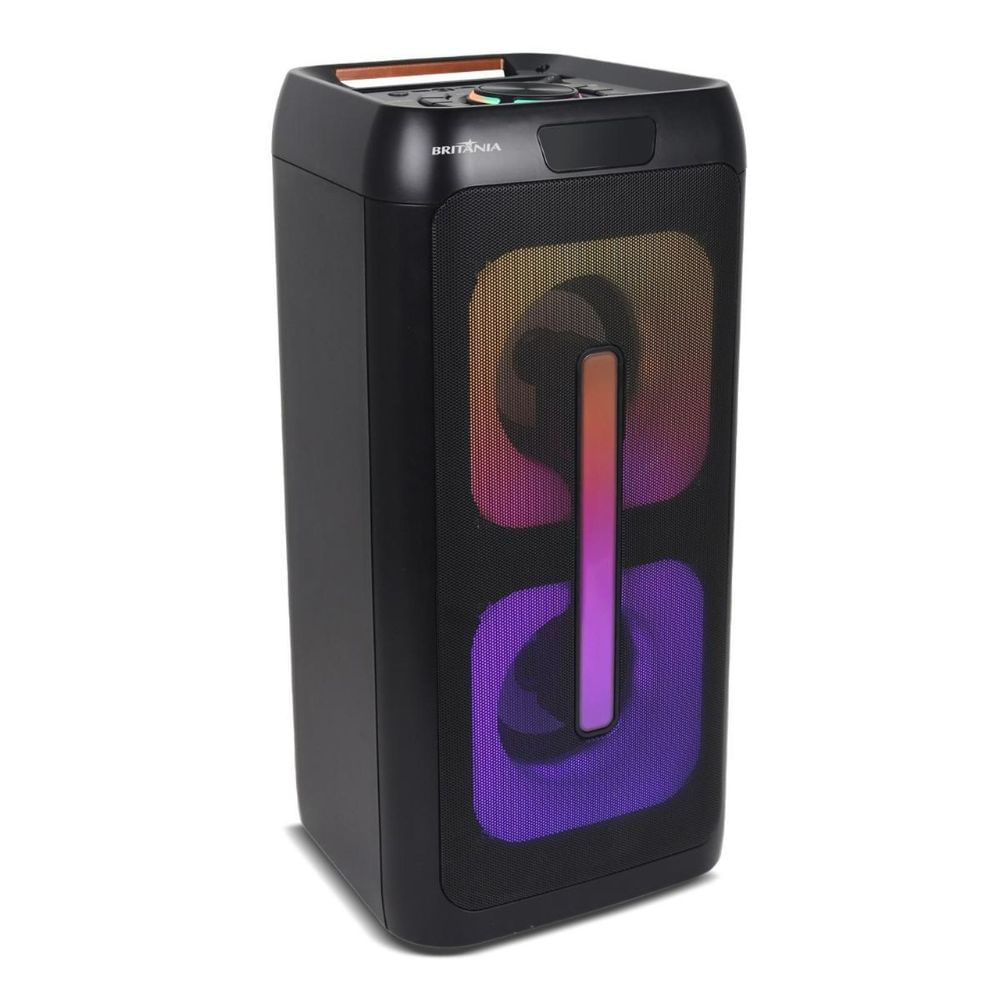 Caixa de Som Britânia BCX4601 350W Flash Lights Preto - Imagem 3