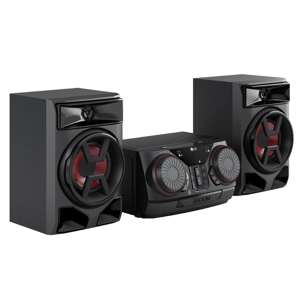 Mini System LG Xboom CK43N 220W RMS Graves Potentes Preto - Imagem 2