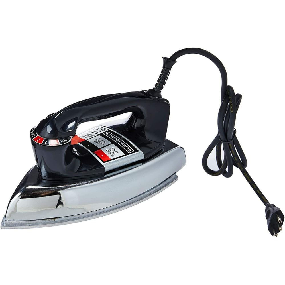 Ferro de Passar a Seco Black&Decker VFA1110TM2 Preto 127V