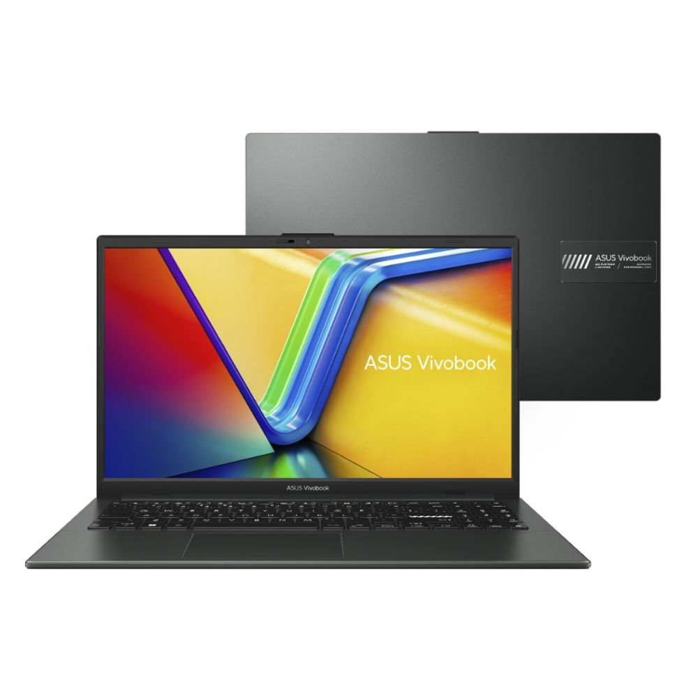 Notebook Asus Vivobook Go 15 256GB SSD 8GB de RAM 15,60" E1504FA-NJ825W AMD Ryzen 5 Mixed Black