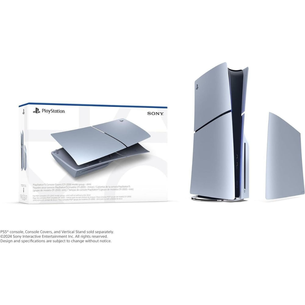 Outlet - Tampa do Console PS5 Slim Digital Sterling Silver - Sony - Imagem 5