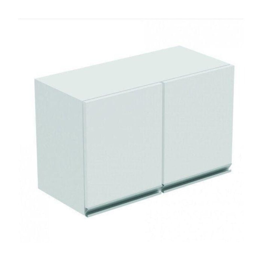 Armário Aéreo BRV M LTDA WFO 2 Portas 1 Prateleira MDP 15mm Branco