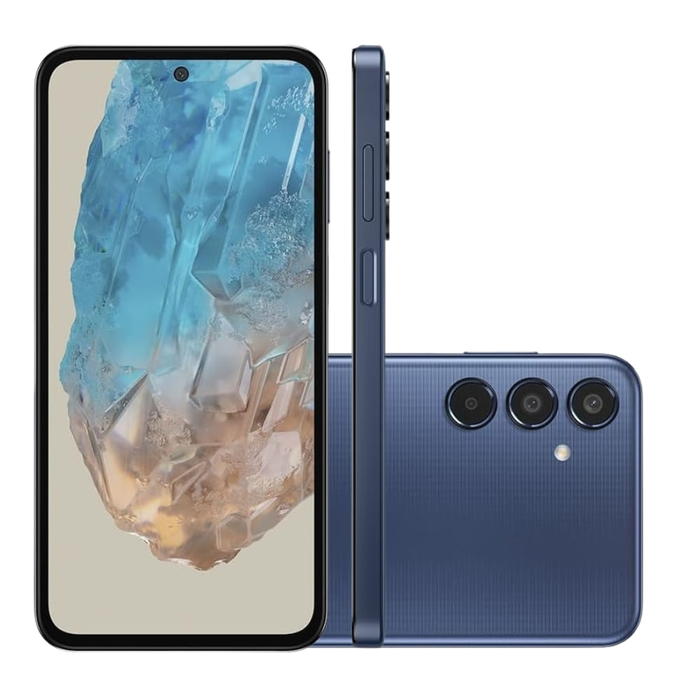 Smartphone Samsung Galaxy M35 5G 256GB 8GB de RAM Azul Escuro