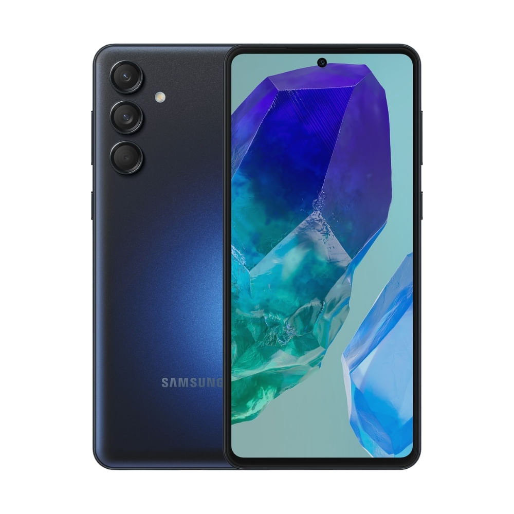 Smartphone Samsung Galaxy M55 5G 256GB 8GB de RAM Azul Escuro - Imagem 2
