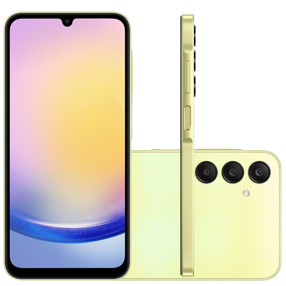 Smartphone Samsung Galaxy A25 5G 256GB 8GB de RAM Verde Claro