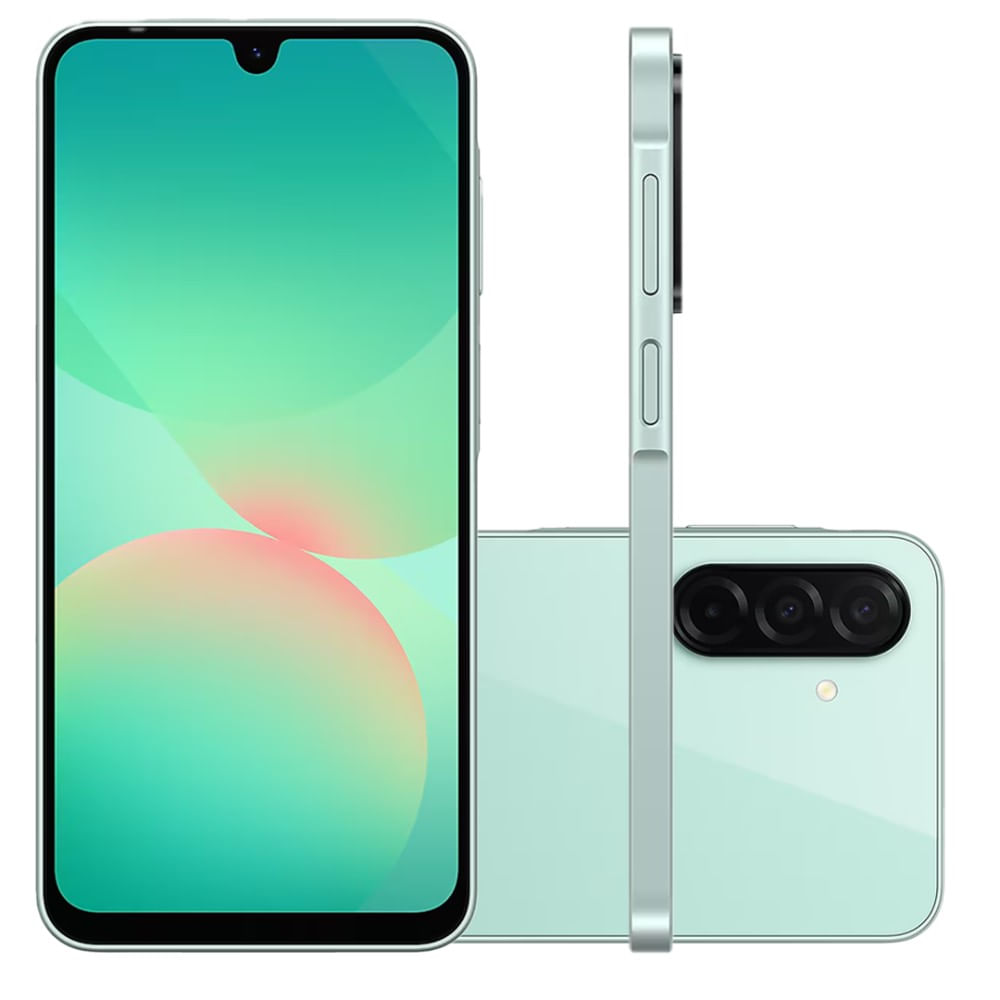 Smartphone Samsung Galaxy A26 5G 256GB 8GB de RAM Verde