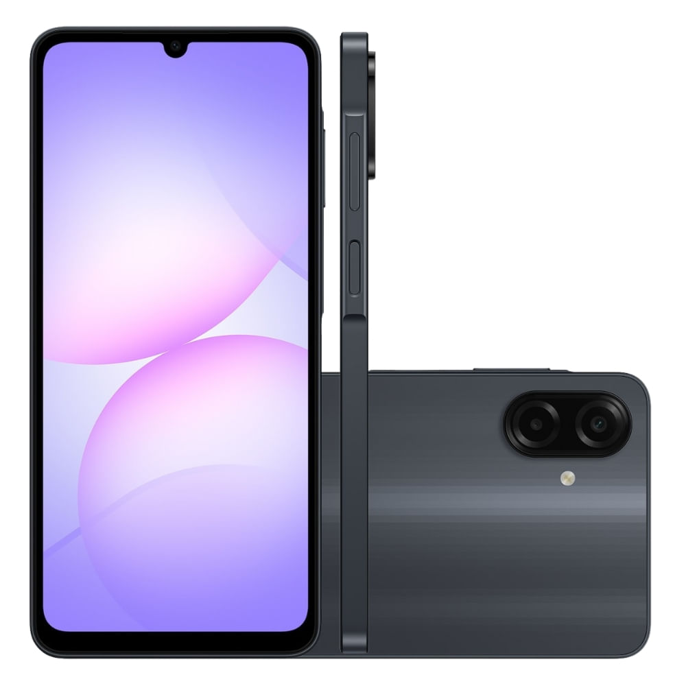 Smartphone Samsung Galaxy A07 256GB 8GB de RAM Preto