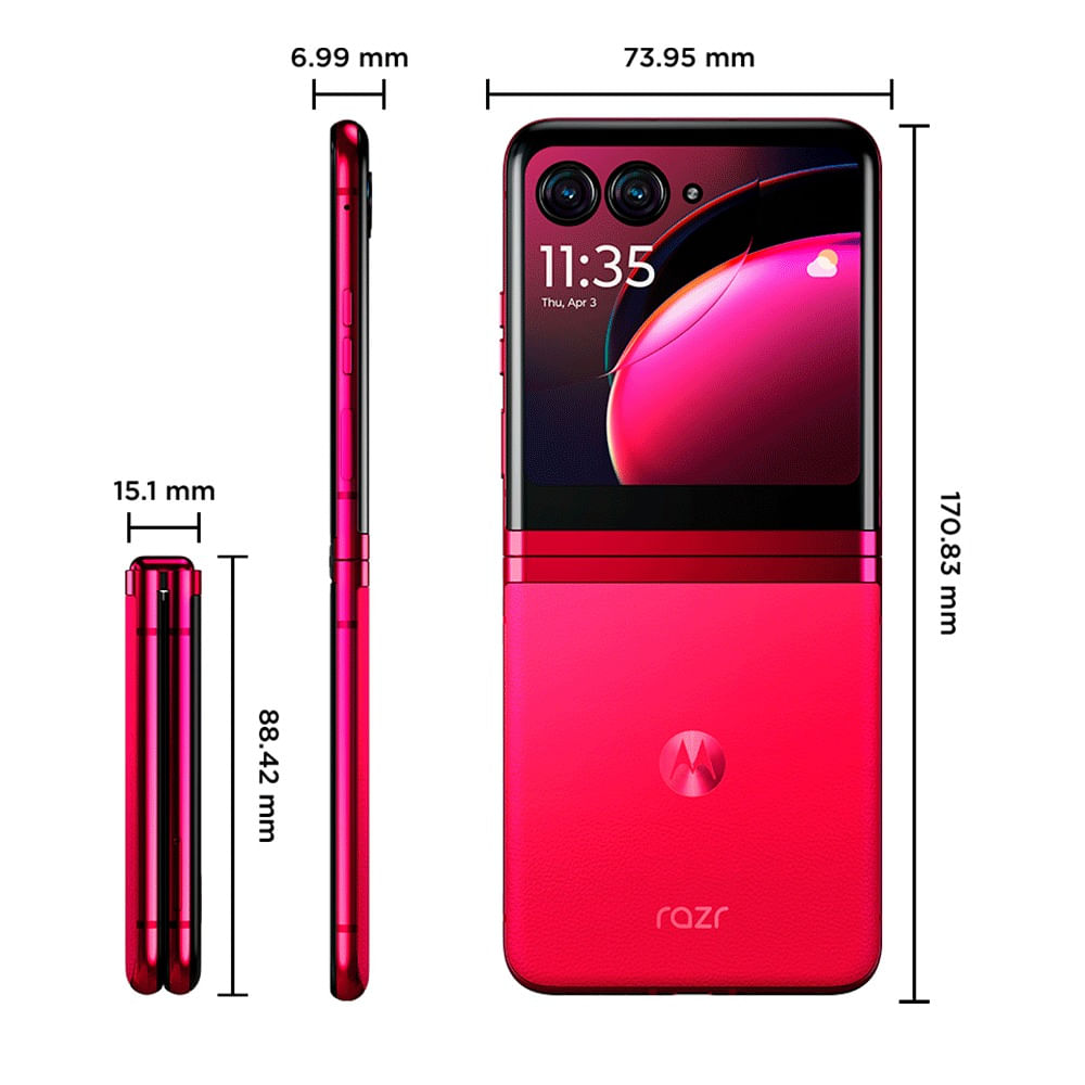 Smartphone Motorola Moto Razr 40 Ultra 5G 256GB 8GB de RAM Magenta - Imagem 18