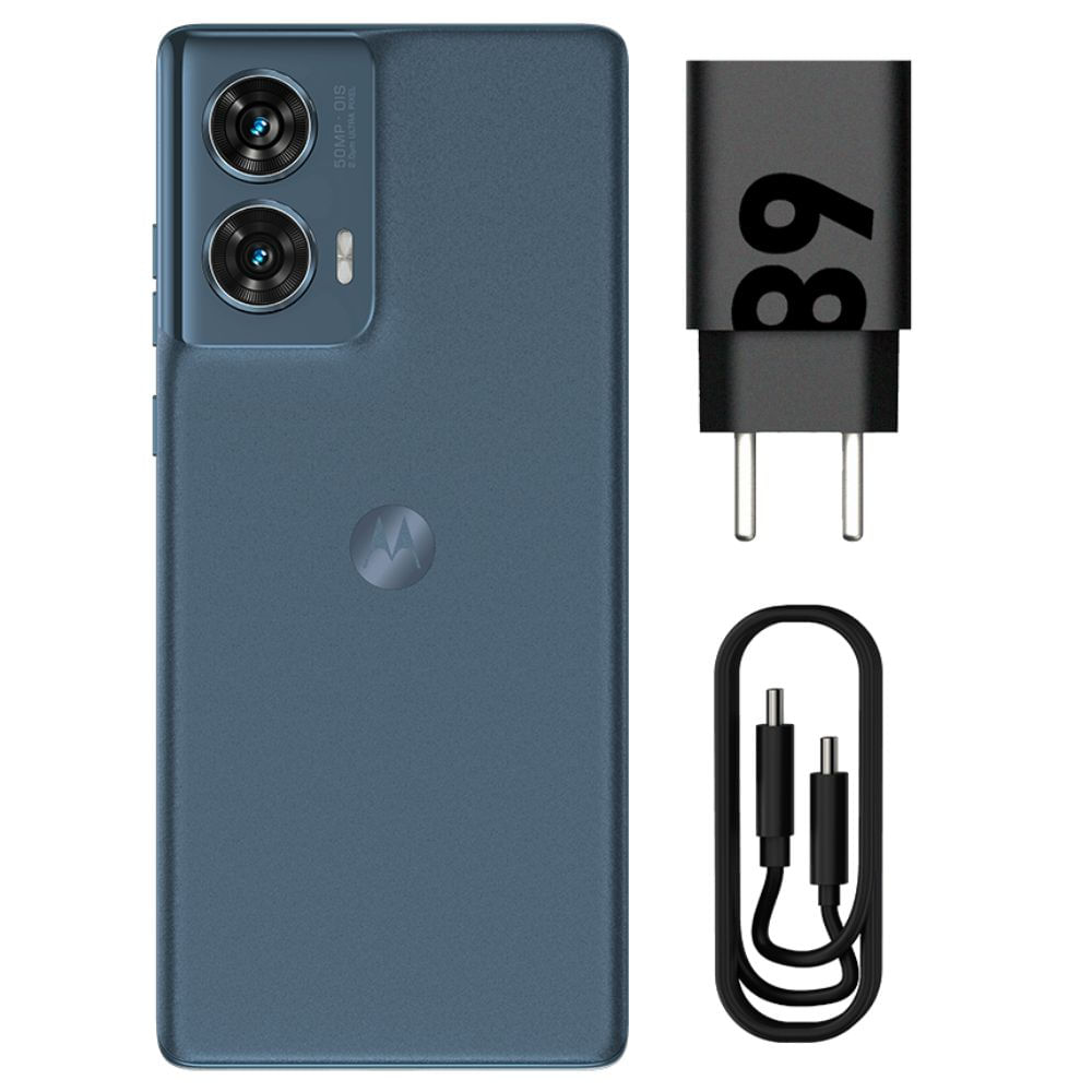 Smartphone Motorola Moto Edge 50 Fusion 5G 256GB 16GB de RAM Blue Teal - Imagem 7