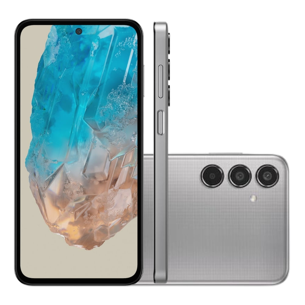 Smartphone Samsung Galaxy M35 5G 256GB 8GB de RAM Cinza