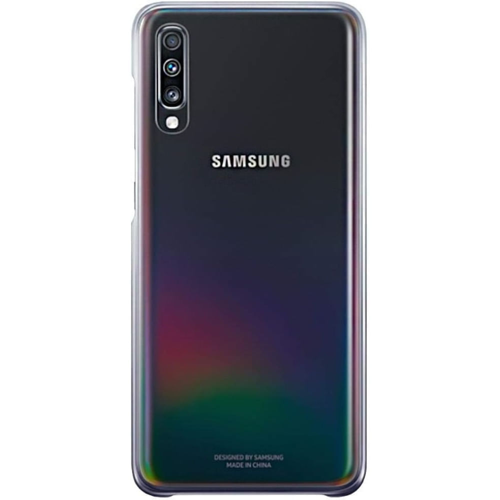 Outlet - Capa Protetora Samsung Galaxy A70 Degradê Original Preta - Imagem 10