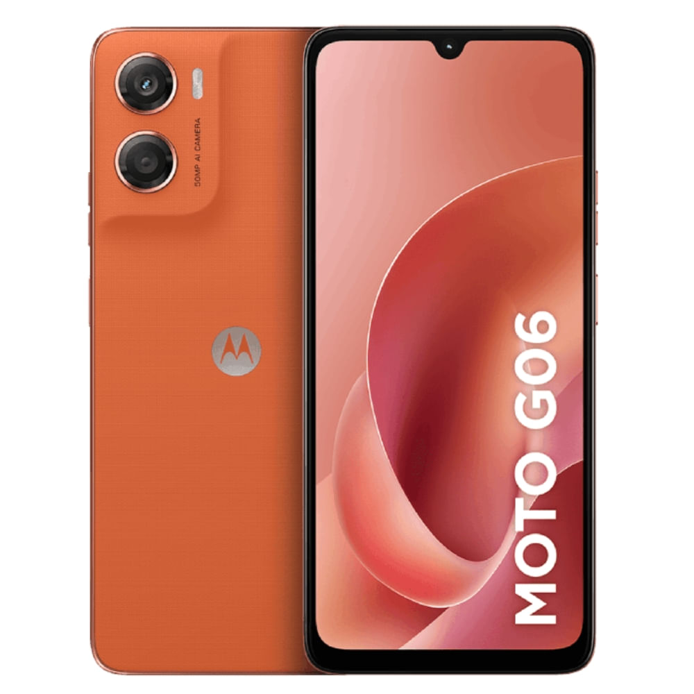 Smartphone Motorola Moto G06 128GB 12GB de RAM Laranja - Imagem 2