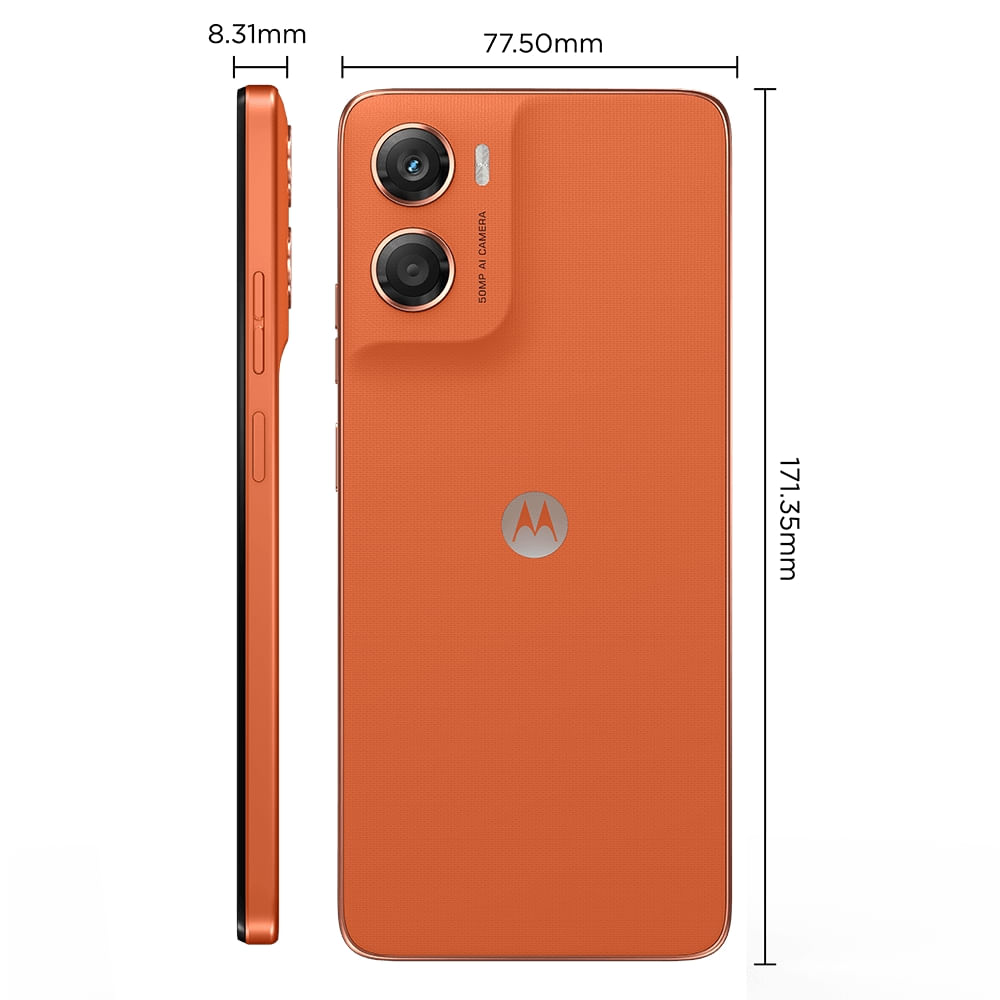 Smartphone Motorola Moto G06 128GB 12GB de RAM Laranja - Imagem 7