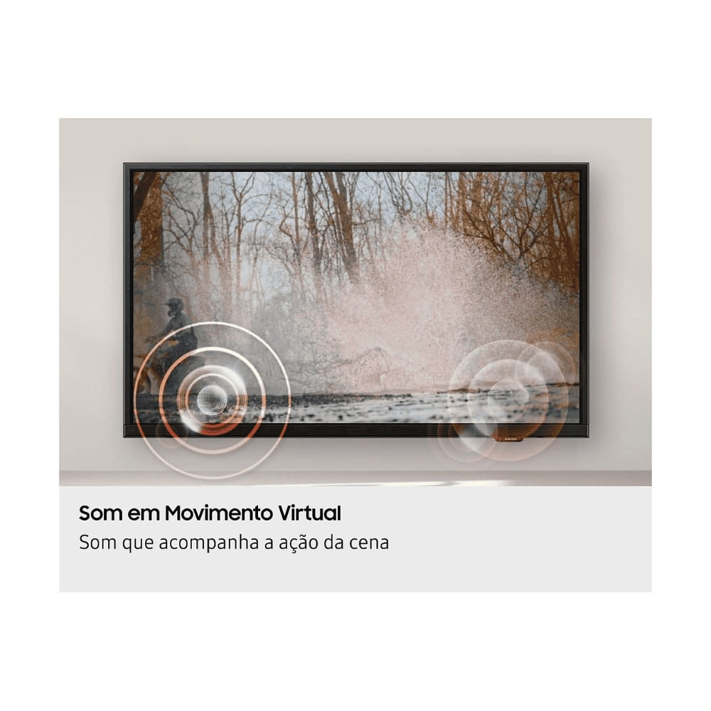 Smart TV 32" Samsung HD HDR UN32H5000FGXZD Preto - Imagem 4