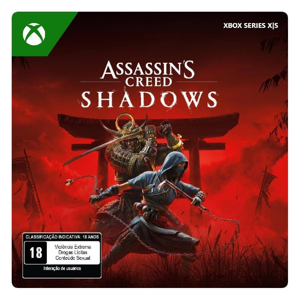 Gift Card Digital Assassin's Creed Shadows R$349,95