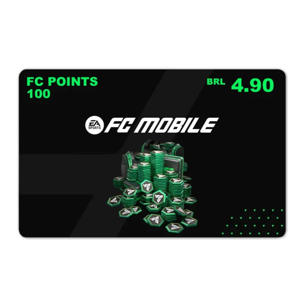 Gift Card Digital EA Sports FC Mobile 100 + 20 Points R$4,90