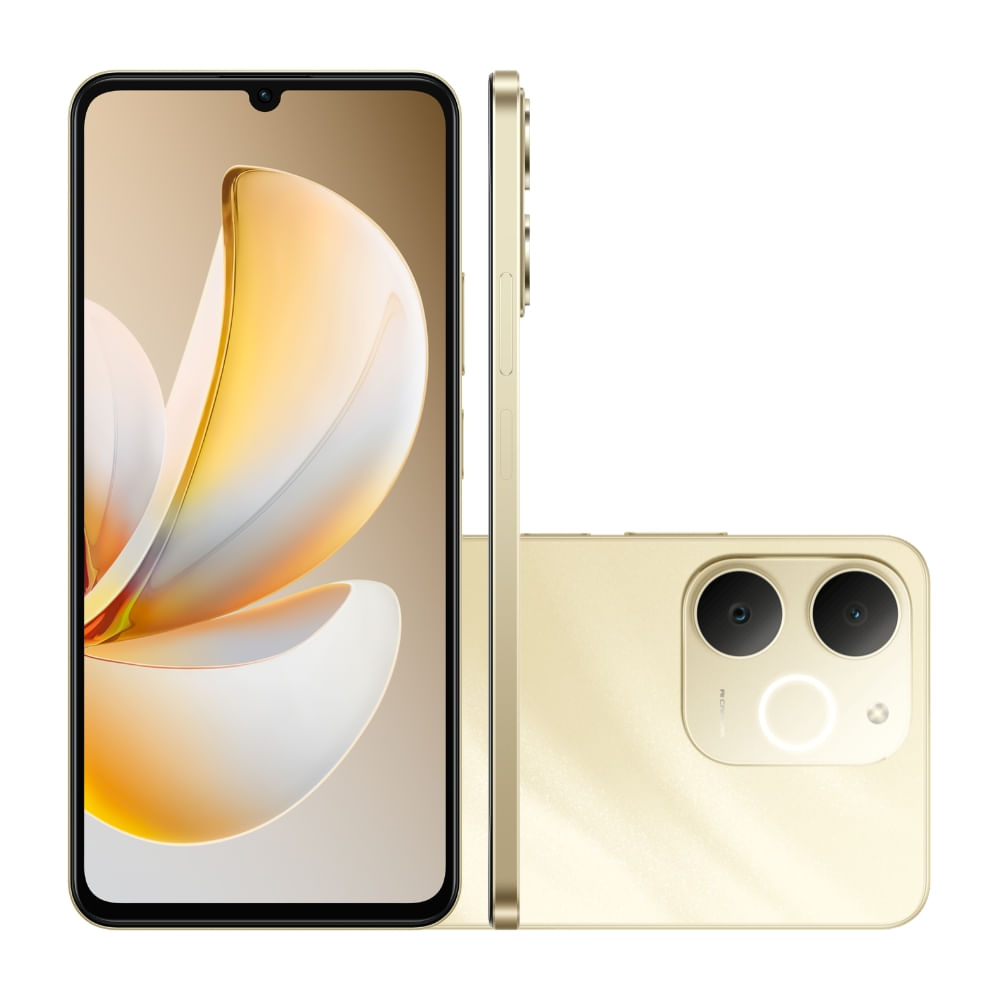 Smartphone Realme Note 70S 128GB 4GB de RAM Beach Gold