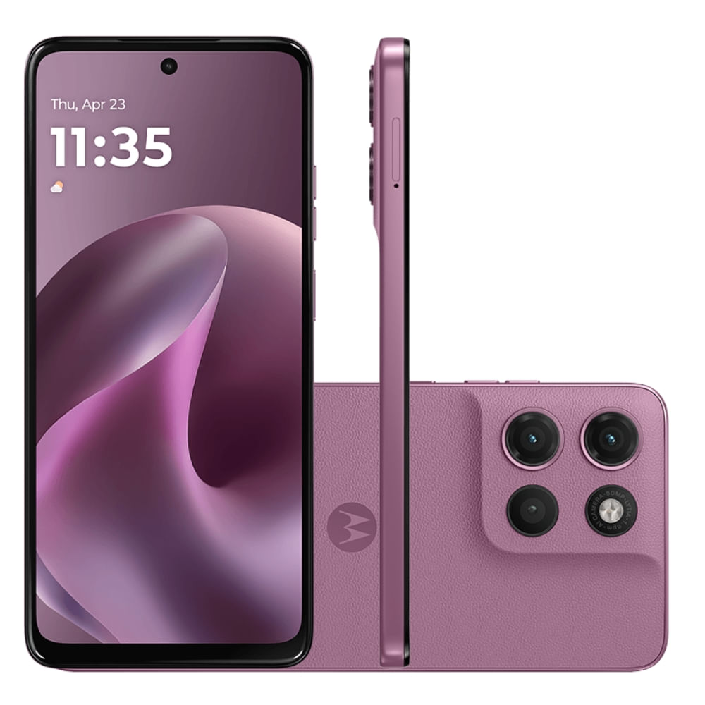Smartphone Motorola Moto G17 128GB 12GB de RAM Rosa