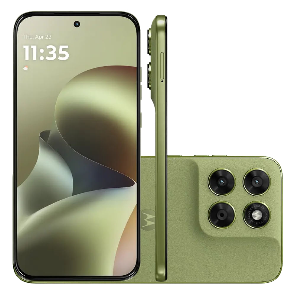 Smartphone Motorola Moto G67 5G 256GB 12GB de RAM Verde Claro