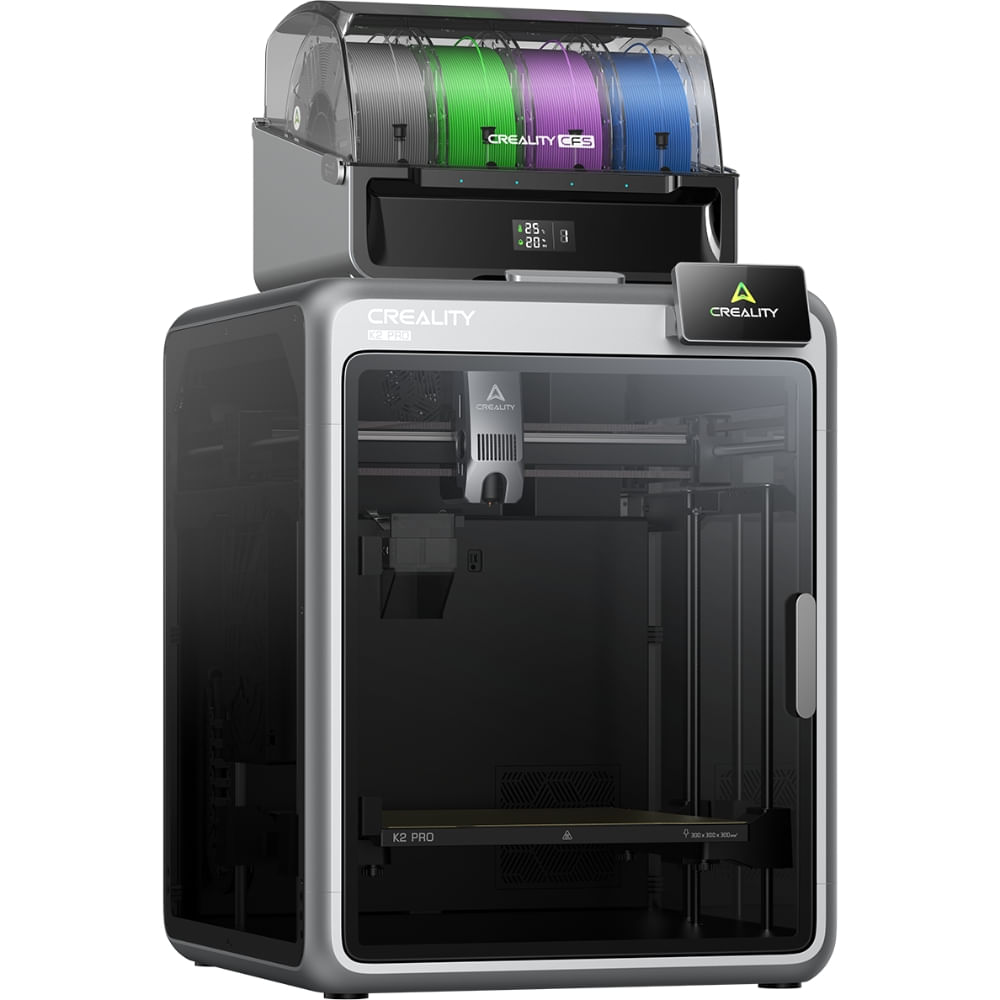 Impressora 3D Creality K2 Pro Combo FDM com Nivelamento Automático Preto Bivolt