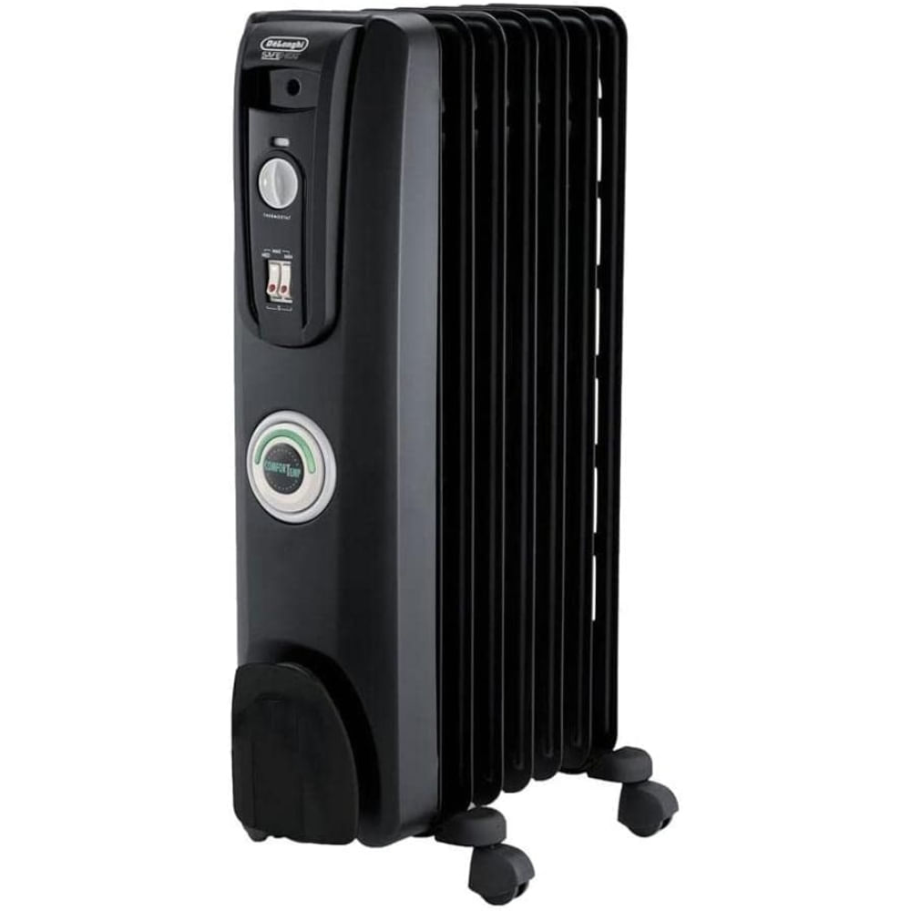 Aquecedor Elétrico a Óleo Delonghi Portátil EW7707CB Preto 127V