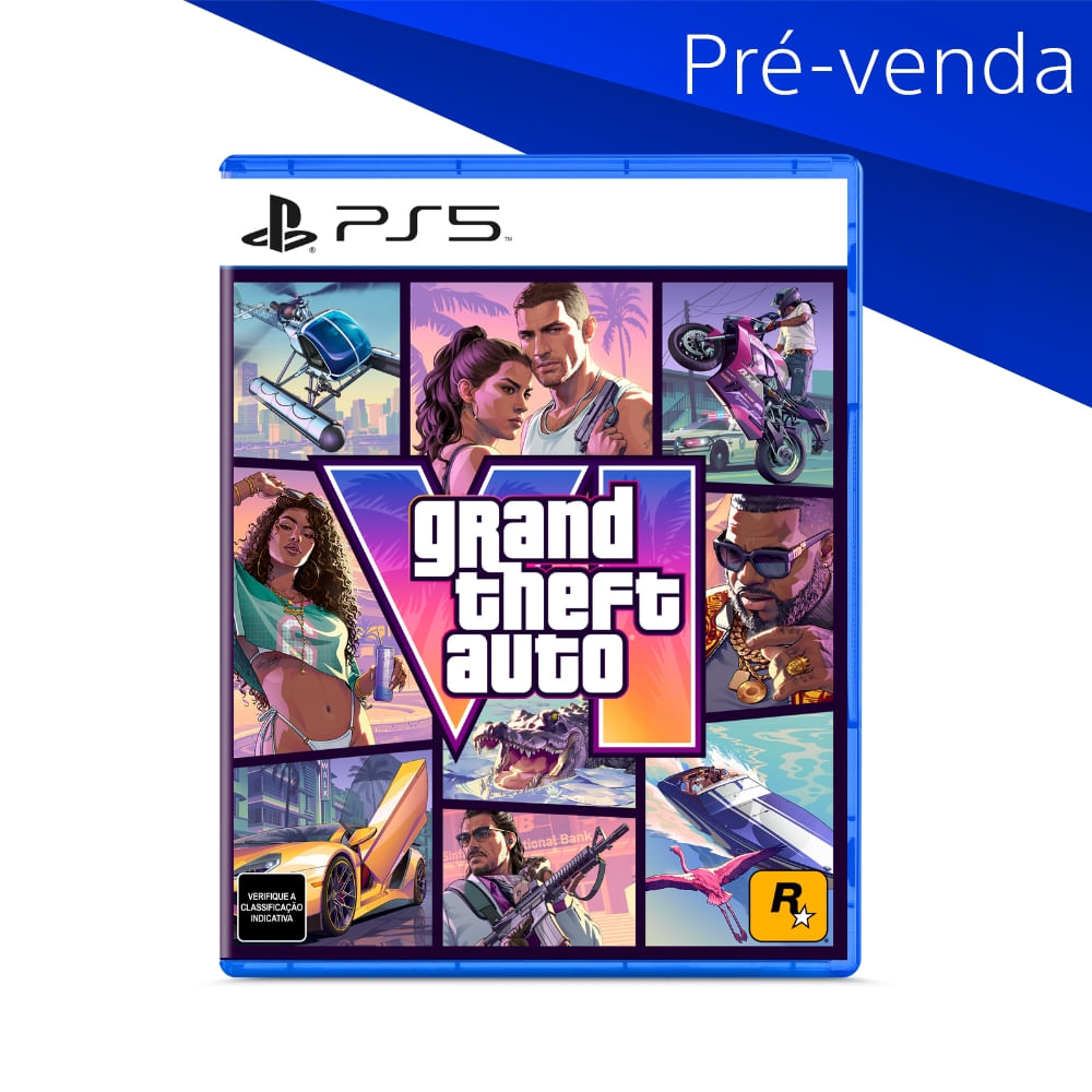 Jogo PS5 Grand Theft Auto VI